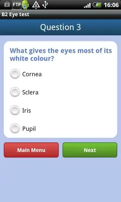 Eye test android App screenshot 0