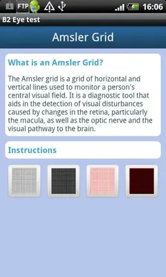 Eye test android App screenshot 2