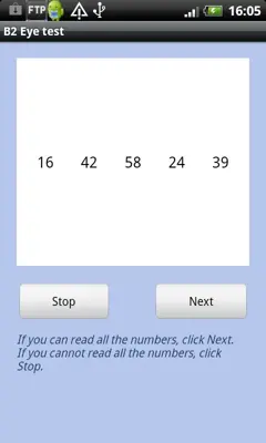 Eye test android App screenshot 6